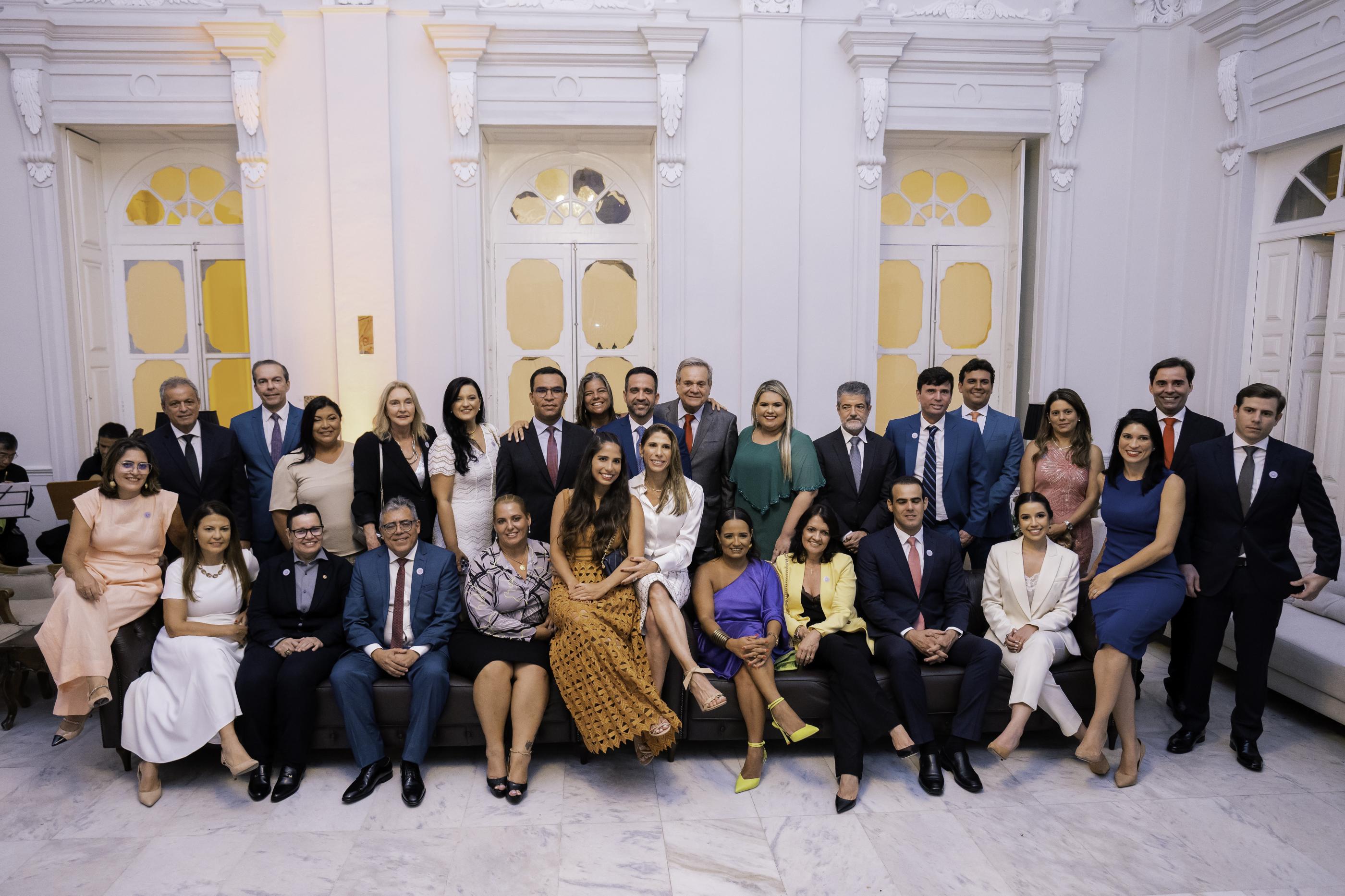 Grupos de secretário que tomaram posse neste domingo (1°) - Pei Fon / Agência Alagoas